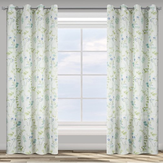 ZASŁONA GOTOWA D91 MIA 140 X 250 CM BIAŁY ze sklepu lenaodniemowlakadoszkolniaka.pl w kategorii Zasłony - zdjęcie 187404439