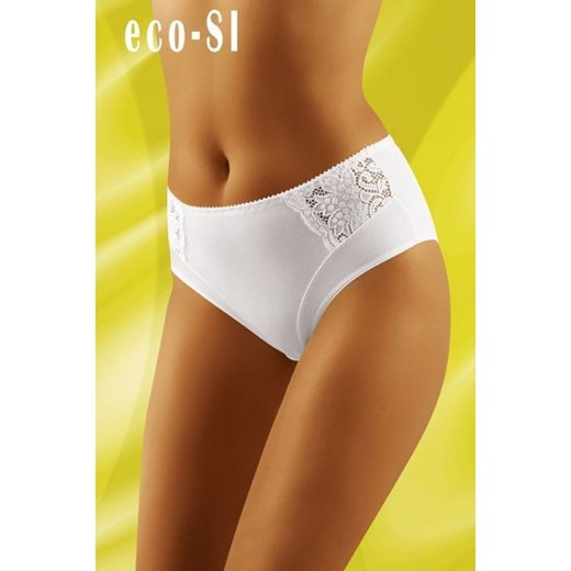 WOLBAR FIGI ECO-SI BIAŁE L ze sklepu lenaodniemowlakadoszkolniaka.pl w kategorii Majtki damskie - zdjęcie 187405026