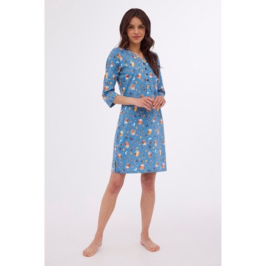 Koszula nocna damska 485/383 Owls 3 ze sklepu lenaodniemowlakadoszkolniaka.pl w kategorii Koszule nocne - zdjęcie 187405206