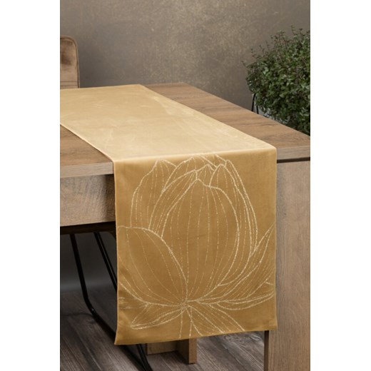 OBRUS BLINK 12 35 X 220 CM MIODOWY ze sklepu lenaodniemowlakadoszkolniaka.pl w kategorii Obrusy i bieżniki - zdjęcie 187405555
