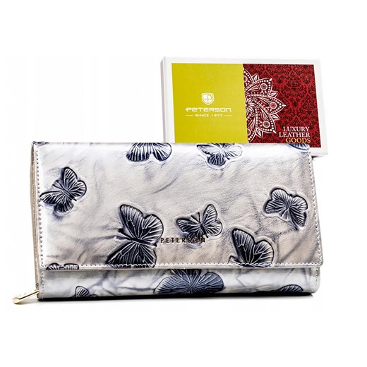 Portfel damski skórzany skóra naturalna Peterson ze sklepu lenaodniemowlakadoszkolniaka.pl w kategorii Portfele damskie - zdjęcie 187405695