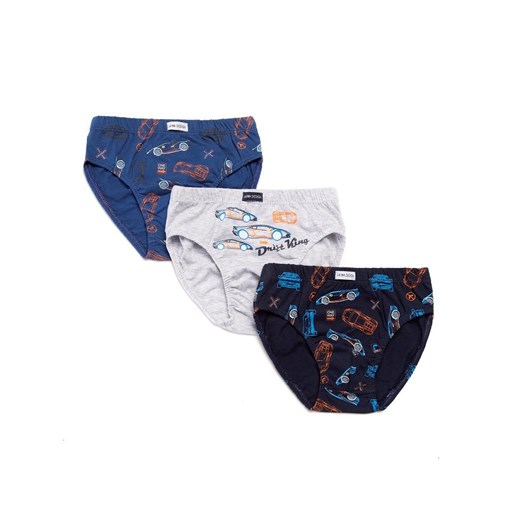 Slipy chłopięce B 219 SD 3-pack ze sklepu lenaodniemowlakadoszkolniaka.pl w kategorii Majtki dziecięce - zdjęcie 187405915