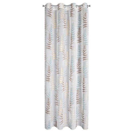 ZASŁONA GOTOWA RUTI 140 X 250 CM KREMOWY Eurofirany uniwersalny lenaodniemowlakadoszkolniaka.pl