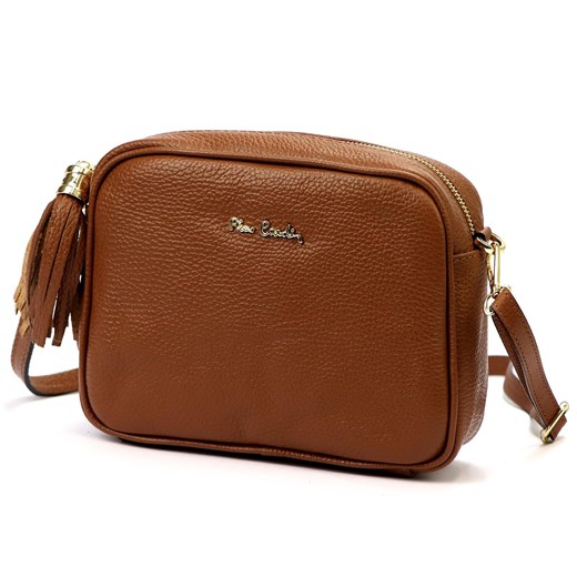 Torebka torebki skórzana skóra naturalna Pierre Cardin damska ze sklepu lenaodniemowlakadoszkolniaka.pl w kategorii Listonoszki - zdjęcie 187408499