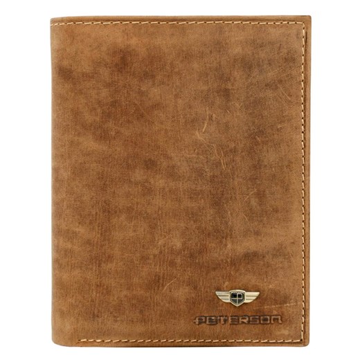 Portfel męski skórzany skóra naturalna Peterson ze sklepu lenaodniemowlakadoszkolniaka.pl w kategorii Portfele męskie - zdjęcie 187408965