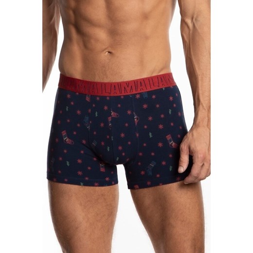 Bokserki majtki męskie M-1053 SZG 2P ze sklepu lenaodniemowlakadoszkolniaka.pl w kategorii Majtki męskie - zdjęcie 187411159