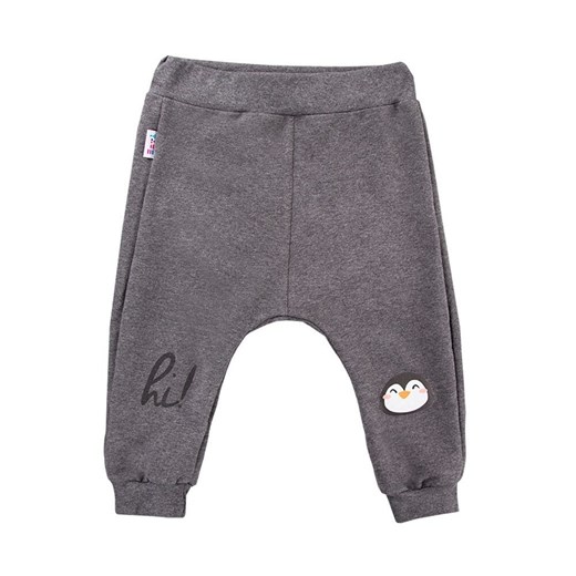 SPODNIE SNOW DRES MELANŻ GRAFIT Ewa Klucze ze sklepu lenaodniemowlakadoszkolniaka.pl w kategorii Odzież dla niemowląt - zdjęcie 187411518