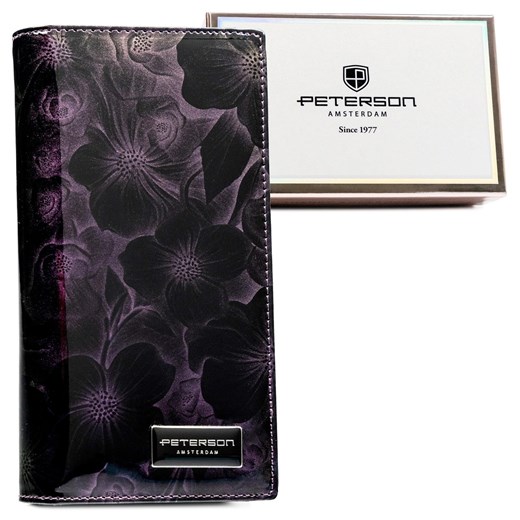 Portfel damski skóra naturalna skórzany Peterson ze sklepu lenaodniemowlakadoszkolniaka.pl w kategorii Portfele damskie - zdjęcie 187411816