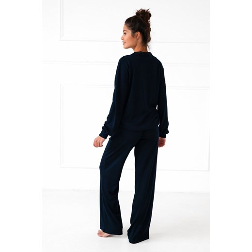 Sensis piżama damska wiskoza NAVY BLUE niebieski rozmiar S/M ze sklepu lenaodniemowlakadoszkolniaka.pl w kategorii Piżamy damskie - zdjęcie 187412047