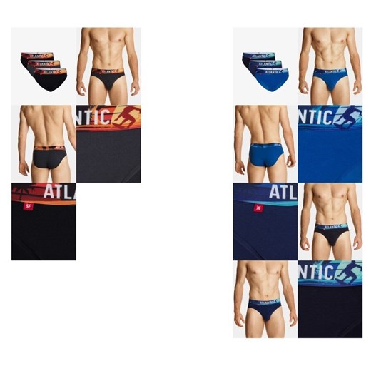 Slipy majtki męskie 3MP-144 3-pack ze sklepu lenaodniemowlakadoszkolniaka.pl w kategorii Majtki męskie - zdjęcie 187412049