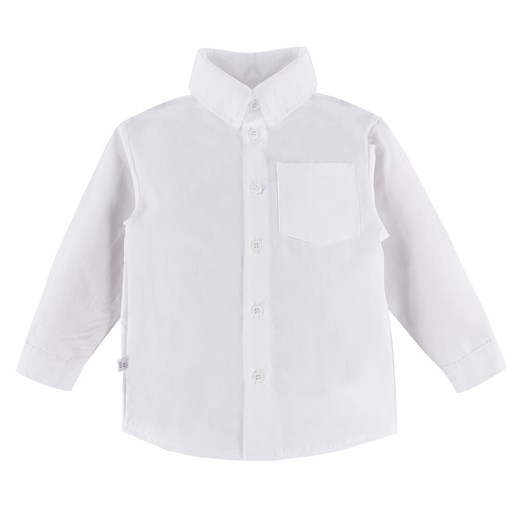 Koszula biała dla chłopca z długim rękawem Eevi Ceremony ze sklepu lenaodniemowlakadoszkolniaka.pl w kategorii Koszulki niemowlęce - zdjęcie 187412717