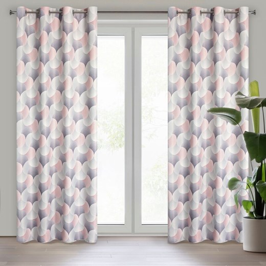 ZASŁONA GOTOWA ASETA 140 X 250 CM SZARY ze sklepu lenaodniemowlakadoszkolniaka.pl w kategorii Zasłony - zdjęcie 187412767