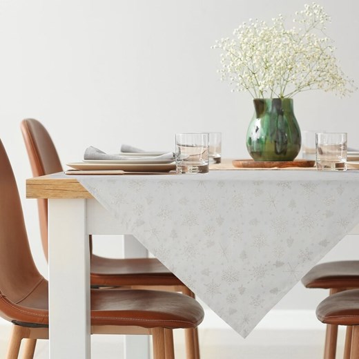 OBRUS FLASH 10 85 X 85 CM KREMOWY ze sklepu lenaodniemowlakadoszkolniaka.pl w kategorii Obrusy i bieżniki - zdjęcie 187412886