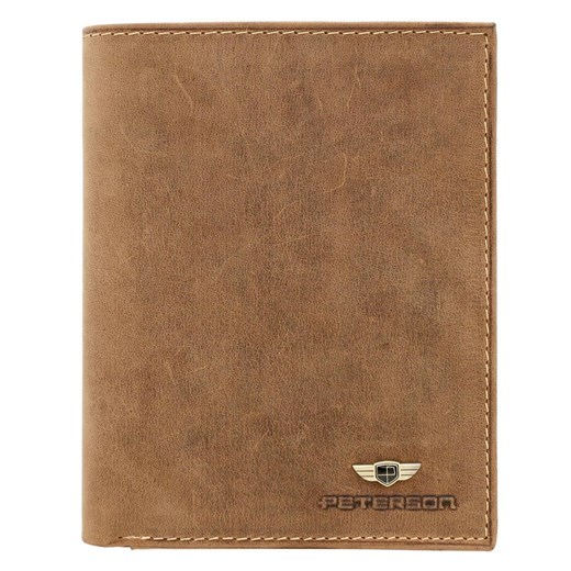Portfel męski skórzany skóra naturalna Peterson ze sklepu lenaodniemowlakadoszkolniaka.pl w kategorii Portfele męskie - zdjęcie 187413027