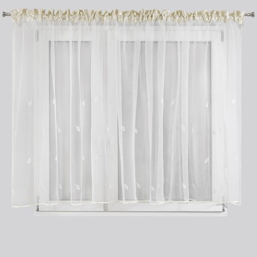 FIRANA GOTOWA ELEONORA4 400X145 CM BIAŁY ze sklepu lenaodniemowlakadoszkolniaka.pl w kategorii Firany - zdjęcie 187413176