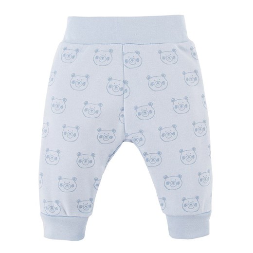 Spodnie niemowlęce dla chłopca bawełniane Eevi Big Bear ze sklepu lenaodniemowlakadoszkolniaka.pl w kategorii Spodnie i półśpiochy - zdjęcie 187413267