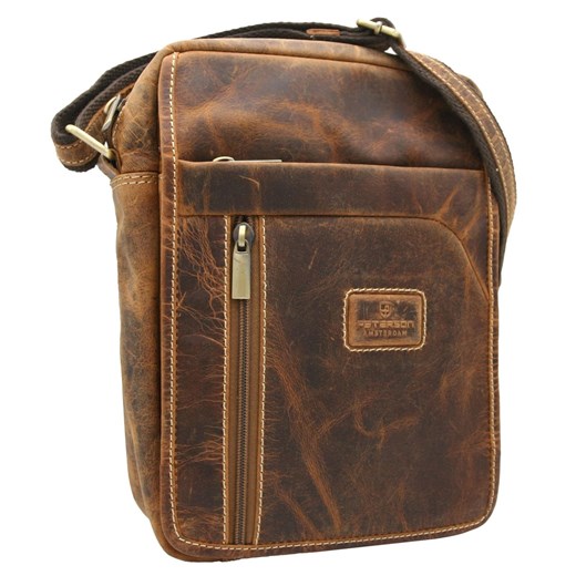 Torba saszetka listonoszka męska na ramię Peterson ze sklepu lenaodniemowlakadoszkolniaka.pl w kategorii Torby męskie - zdjęcie 187413767
