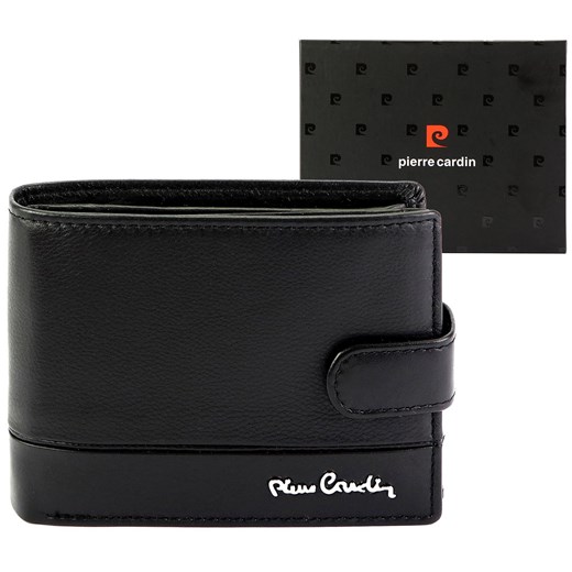 Portfel męski skórzany skóra naturalna Pierre Cardin ze sklepu lenaodniemowlakadoszkolniaka.pl w kategorii Portfele męskie - zdjęcie 187416109