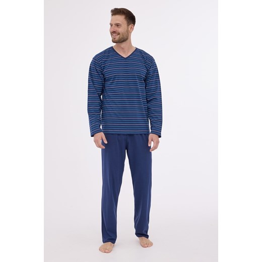 Cornette piżama męska Piżama Various 139/43 długi rękaw rozmiar XL ze sklepu lenaodniemowlakadoszkolniaka.pl w kategorii Piżamy męskie - zdjęcie 187416698