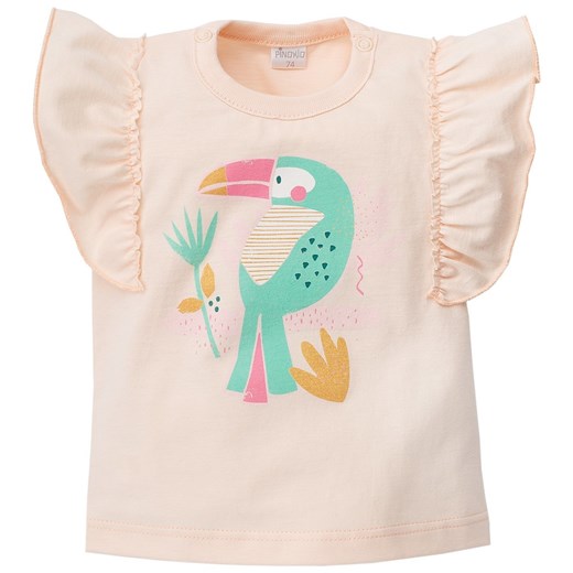 PINOKIO bluzka krótki rękaw SWEET PANTHER 86 LATO ze sklepu lenaodniemowlakadoszkolniaka.pl w kategorii Bluzki dziewczęce - zdjęcie 187416747