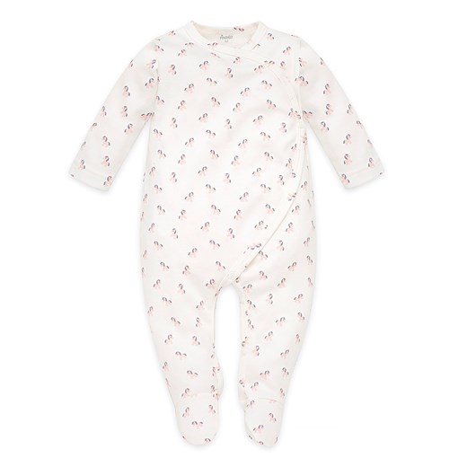 Pajacyk niemowlęcy LOVELY DAY écru,koniki 50 ze sklepu lenaodniemowlakadoszkolniaka.pl w kategorii Pajacyki - zdjęcie 187417125