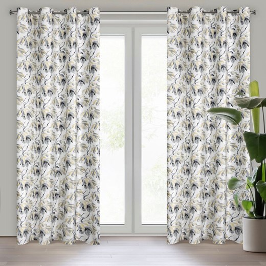 ZASŁONA GOTOWA MELISA 140 X 250 CM BIAŁY ze sklepu lenaodniemowlakadoszkolniaka.pl w kategorii Zasłony - zdjęcie 187418377