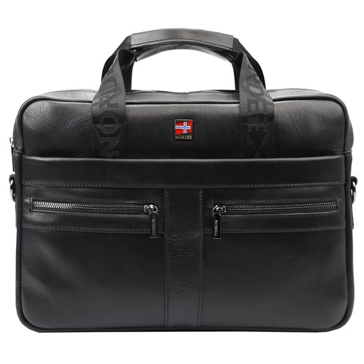 NORDEE teczka skóra naturalna - mężczyzna ze sklepu lenaodniemowlakadoszkolniaka.pl w kategorii Aktówki - zdjęcie 187418395