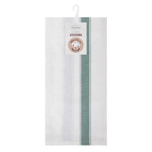 KOMPLET RĘCZNIKÓW KUCHENNYCH SOFIA 50 X 70 CM ZIELONY ze sklepu lenaodniemowlakadoszkolniaka.pl w kategorii Ręczniki - zdjęcie 187418899