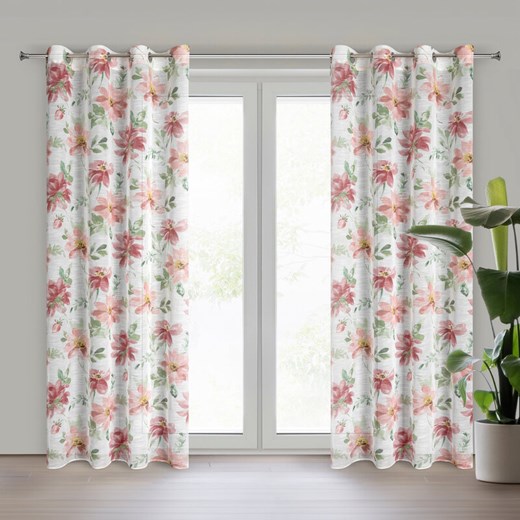 ZASŁONA GOTOWA DEBI 140 X 250 CM BIAŁY ze sklepu lenaodniemowlakadoszkolniaka.pl w kategorii Zasłony - zdjęcie 187419169