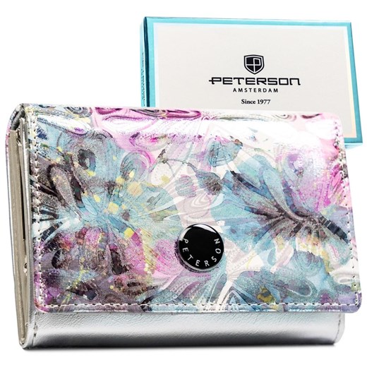 Portfel damski skóra naturalna skórzany Peterson ze sklepu lenaodniemowlakadoszkolniaka.pl w kategorii Portfele damskie - zdjęcie 187420157