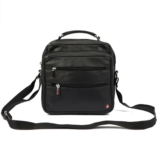 Torba saszetka listonoszka męska na ramię skórzana skóra naturalna Albatross ze sklepu lenaodniemowlakadoszkolniaka.pl w kategorii Torby męskie - zdjęcie 187420398