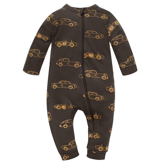 PAJAC BEZ STOPEK SUWAK OLD CARS grafitowy, autka 68 ze sklepu lenaodniemowlakadoszkolniaka.pl w kategorii Pajacyki - zdjęcie 187420709