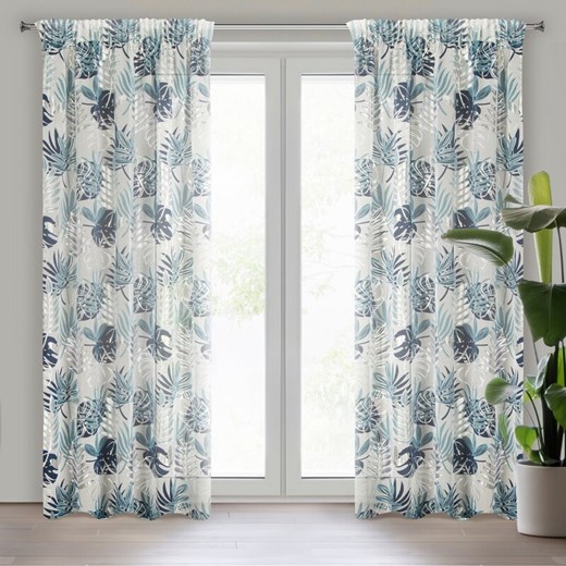 FIRANA GOTOWA MALTA NA TAŚMIE 140 X 270 CM BIAŁY ze sklepu lenaodniemowlakadoszkolniaka.pl w kategorii Firany - zdjęcie 187421406