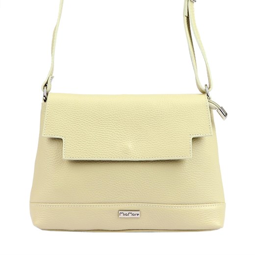 MiaMore torebka listonoszka skóra naturalna beżowy ze sklepu lenaodniemowlakadoszkolniaka.pl w kategorii Listonoszki - zdjęcie 187423397