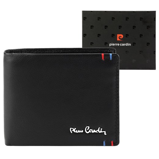 Portfel męski skórzany skóra naturalna Pierre Cardin ze sklepu lenaodniemowlakadoszkolniaka.pl w kategorii Portfele męskie - zdjęcie 187423458