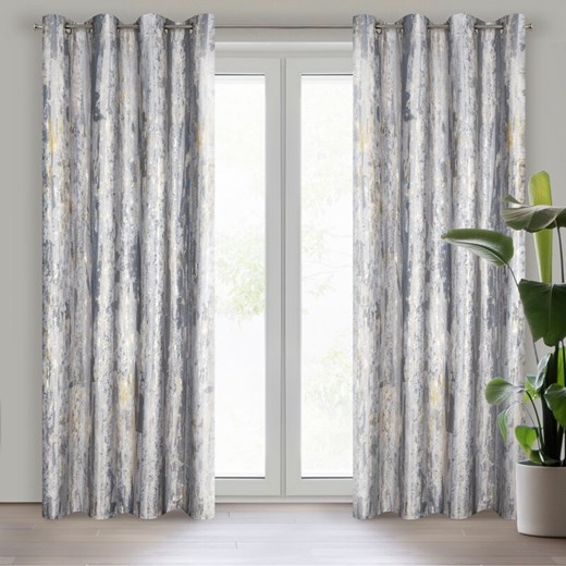 ZASŁONA GOTOWA GRACE 140 X 250 CM SZARY ze sklepu lenaodniemowlakadoszkolniaka.pl w kategorii Zasłony - zdjęcie 187423535