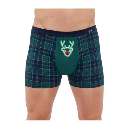 Bokserki majtki męskie Świąteczne 007/75 Red Nose ze sklepu lenaodniemowlakadoszkolniaka.pl w kategorii Majtki męskie - zdjęcie 187423556