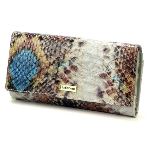 Portfel damski skórzany skóra naturalna Gregorio ze sklepu lenaodniemowlakadoszkolniaka.pl w kategorii Portfele damskie - zdjęcie 187423626