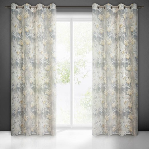 ZASŁONA GOTOWA OLA 140 X 250 CM POPIELATY ze sklepu lenaodniemowlakadoszkolniaka.pl w kategorii Zasłony - zdjęcie 187424345