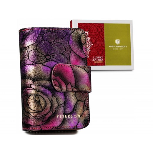 Portfel damski skóra naturalna skórzany Peterson ze sklepu lenaodniemowlakadoszkolniaka.pl w kategorii Portfele damskie - zdjęcie 187424717