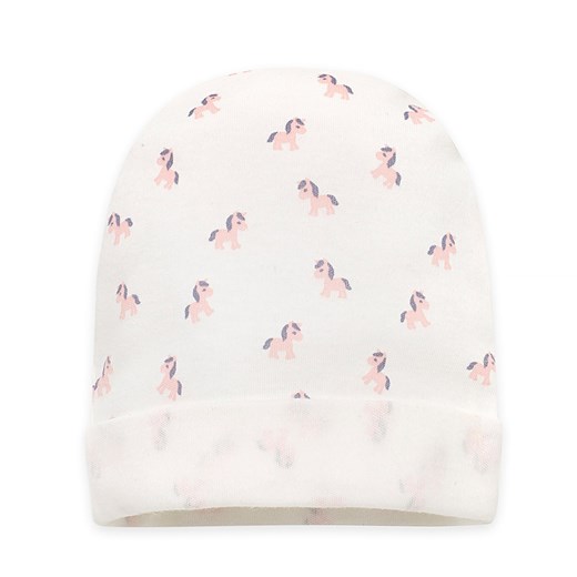 Czapka niemowlęca LOVELY DAY écru,koniki 56 ze sklepu lenaodniemowlakadoszkolniaka.pl w kategorii Czapki dziecięce - zdjęcie 187425518