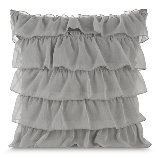 POSZEWKA DAISY 45 X 45 CM STALOWY ze sklepu lenaodniemowlakadoszkolniaka.pl w kategorii Poszewki na poduszki - zdjęcie 187426155