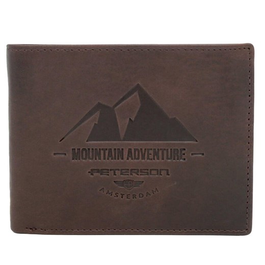 Portfel męski skórzany skóra naturalna Peterson ze sklepu lenaodniemowlakadoszkolniaka.pl w kategorii Portfele męskie - zdjęcie 187426338