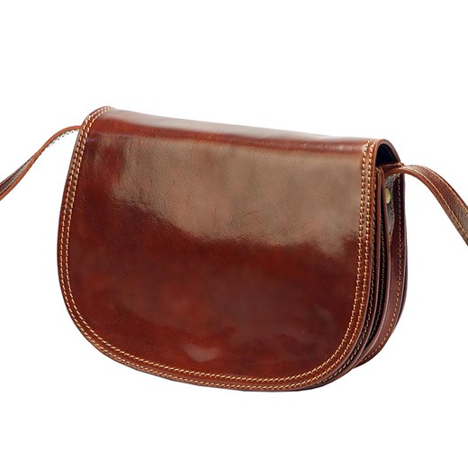 Florence torebka listonoszka skóra naturalna brązowy ze sklepu lenaodniemowlakadoszkolniaka.pl w kategorii Listonoszki - zdjęcie 187426769