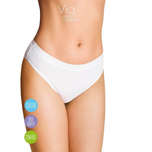 EMILI FIGI VIA BIAŁE XL ze sklepu lenaodniemowlakadoszkolniaka.pl w kategorii Majtki damskie - zdjęcie 187426806