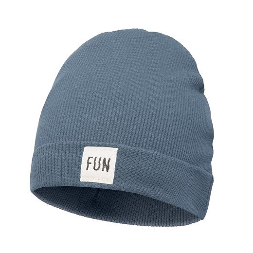 Czapka sci FUN TIME niebieski 86/92 ze sklepu lenaodniemowlakadoszkolniaka.pl w kategorii Czapki dziecięce - zdjęcie 187427197