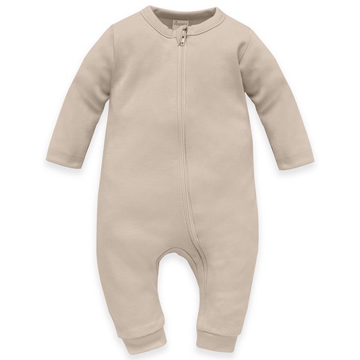 Pajac niemowlęcy na suwak bez stópek beżowy wyprawka Pinokio Lovely Day ze sklepu lenaodniemowlakadoszkolniaka.pl w kategorii Pajacyki - zdjęcie 187429497