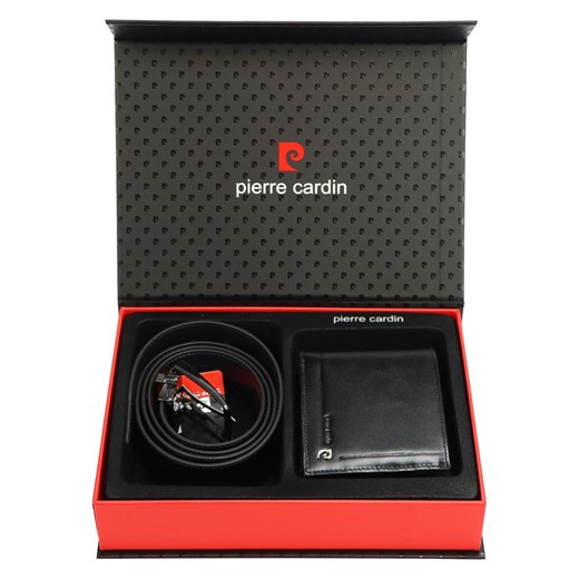 Zestaw na prezent dla mężczyzny portfel i pasek męski skórzany Pierre Cardin ze sklepu lenaodniemowlakadoszkolniaka.pl w kategorii Paski męskie - zdjęcie 187429647