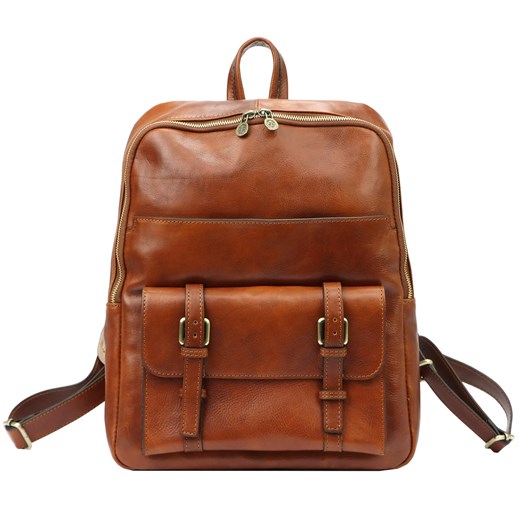 Plecak damski skórzany skóra naturalna Florence ze sklepu lenaodniemowlakadoszkolniaka.pl w kategorii Plecaki - zdjęcie 187429725