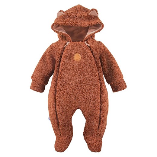 Kombinezon niemowlęcy brązowy dla chłopca Eevi Cars&Bears ze sklepu lenaodniemowlakadoszkolniaka.pl w kategorii Kombinezony i kurtki - zdjęcie 187430518